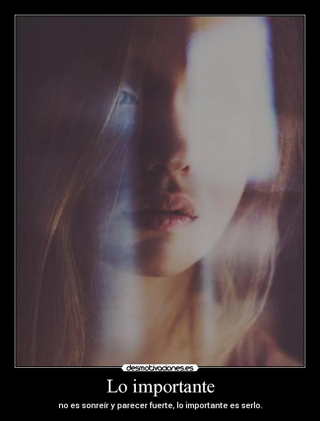 Lo importante - 