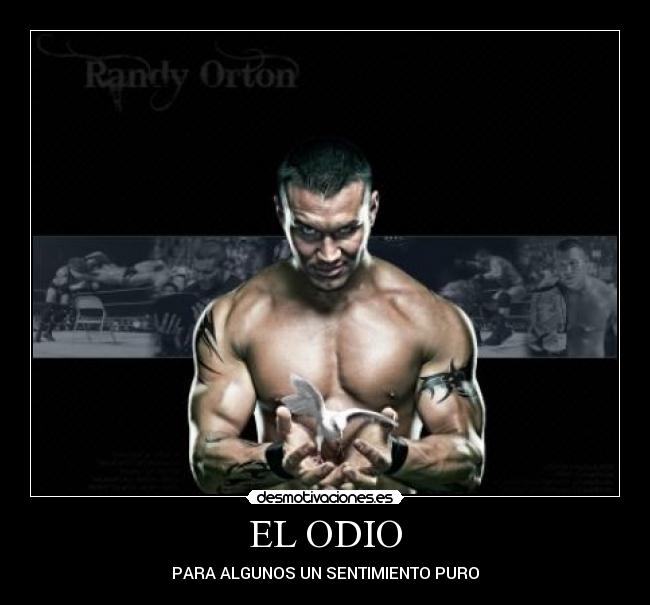 EL ODIO - PARA ALGUNOS UN SENTIMIENTO PURO