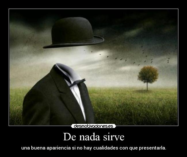 De nada sirve - 