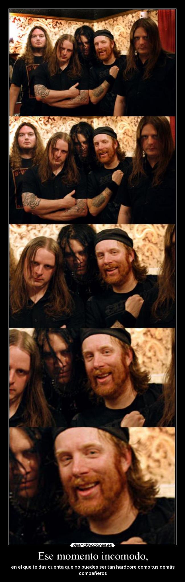 Ese momento incomodo, - 