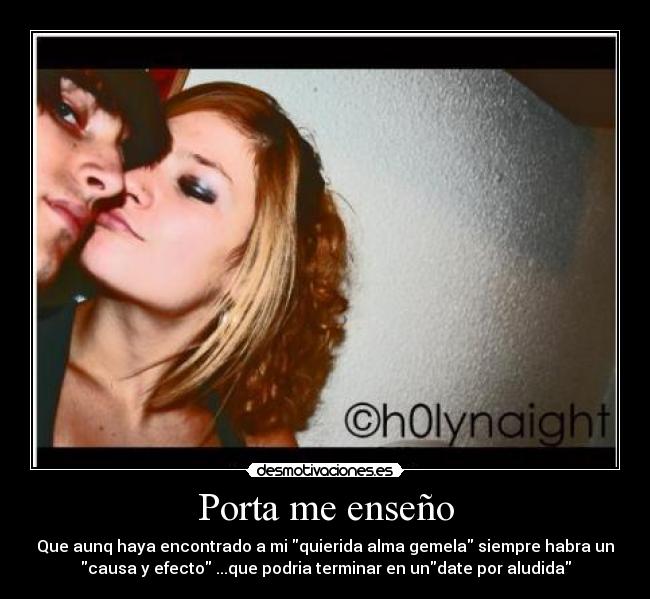 Porta me enseño -