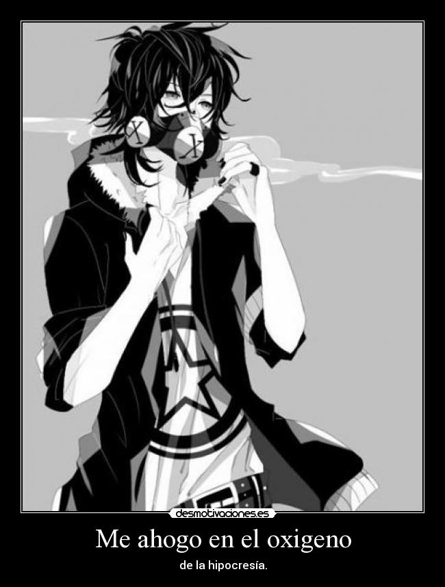 Me ahogo en el oxigeno - 
