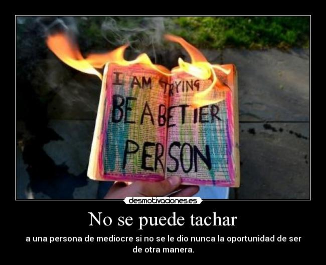 No se puede tachar - 