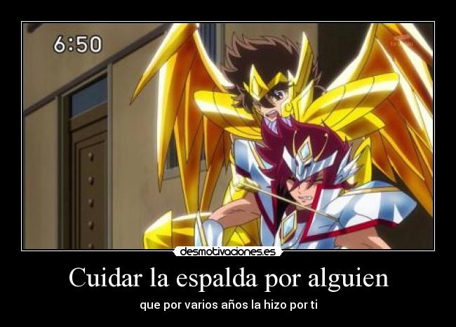 carteles saint seiya omega desmotivaciones