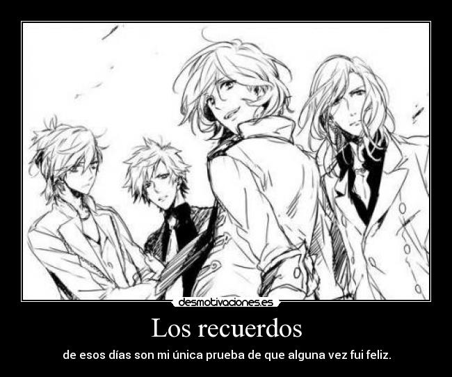 Los recuerdos -
