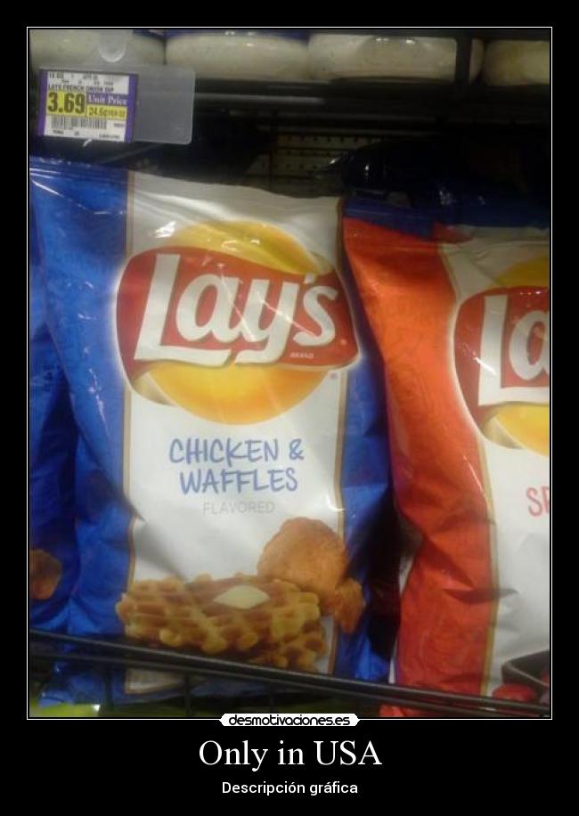 Only in USA - Descripción gráfica