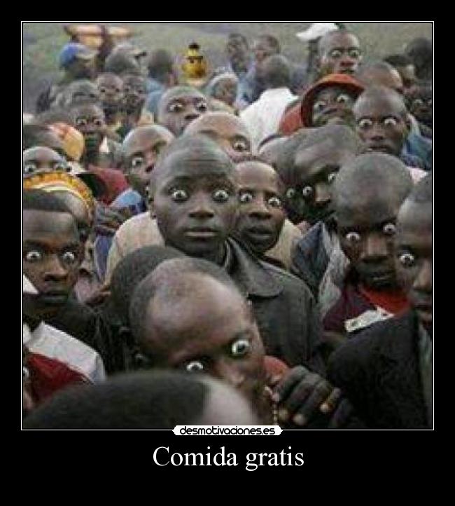 Comida gratis -