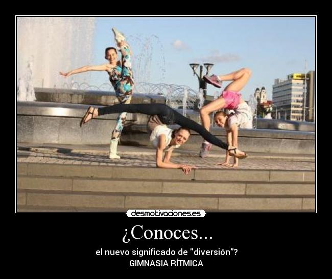 carteles gimnasia ritmica diversion desmotivaciones