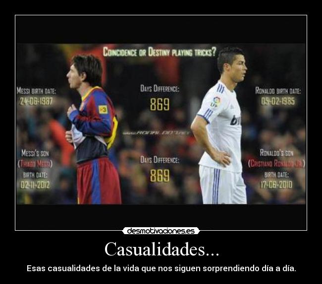 Casualidades... -