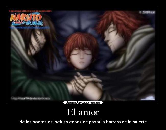 El amor - de los padres es incluso capaz de pasar la barrera de la muerte