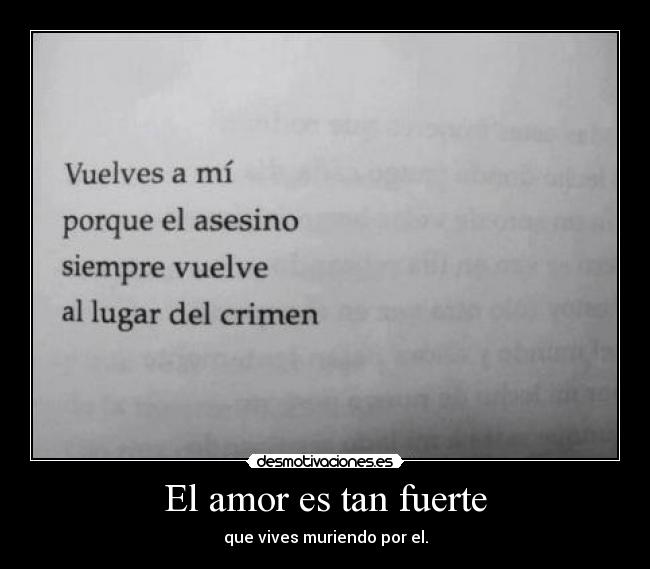 El amor es tan fuerte - 