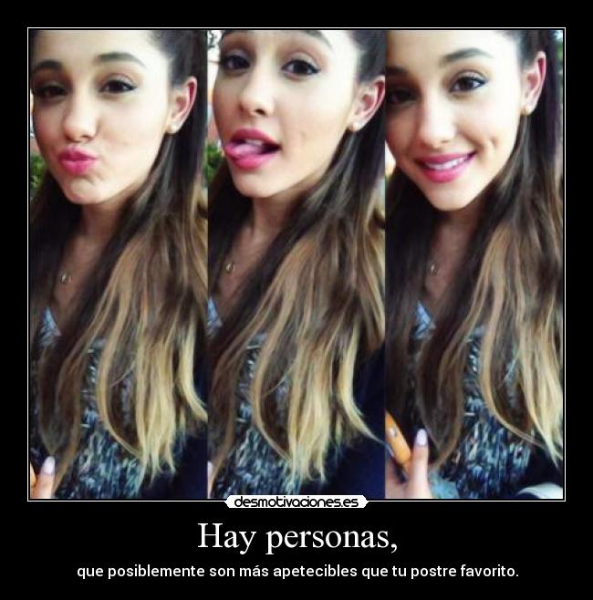Hay personas, - 