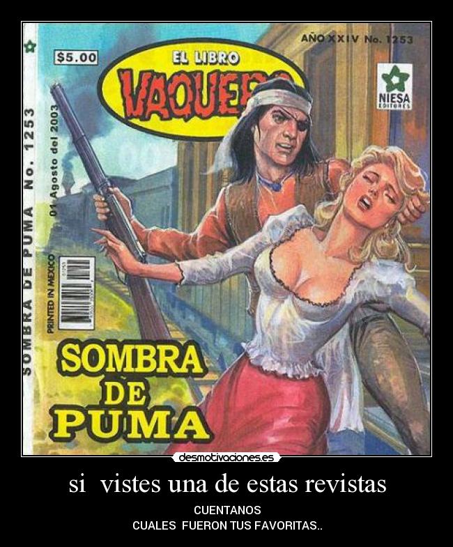 si vistes una de estas revistas - CUENTANOS
CUALES FUERON TUS FAVORITAS..