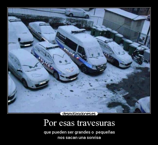 Por esas travesuras - 