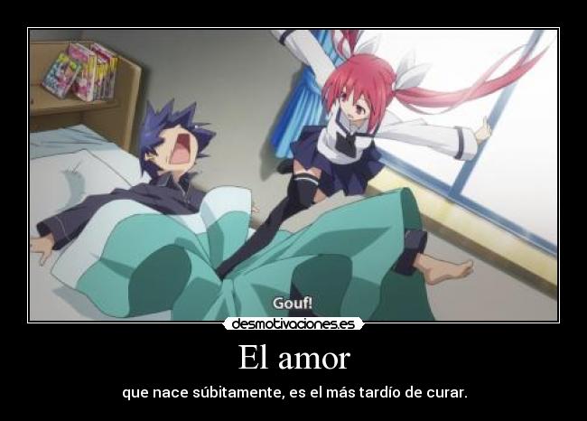 carteles amor anime fran wasa amor que nace subitamente mas tardio curar desmotivaciones