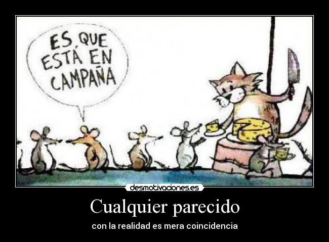 Cualquier parecido -