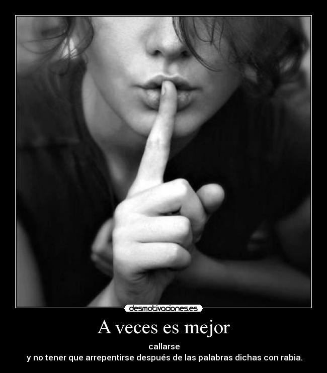 carteles silencio desmotivaciones