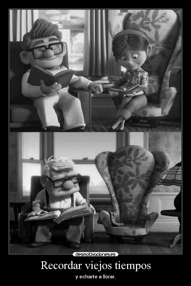 Recordar viejos tiempos - y echarte a llorar.