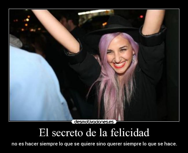 El secreto de la felicidad - 