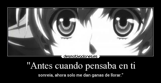 carteles nyanperona karneval nai tumblr monochrome anime manga sonreia llorar desmotivaciones