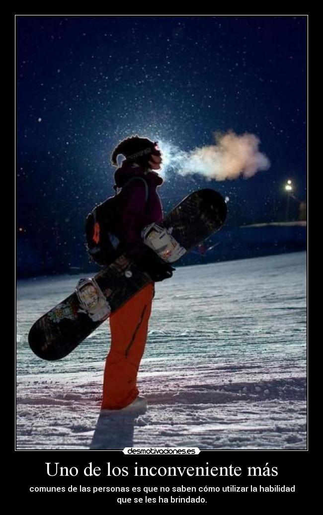 Uno de los inconveniente más - 