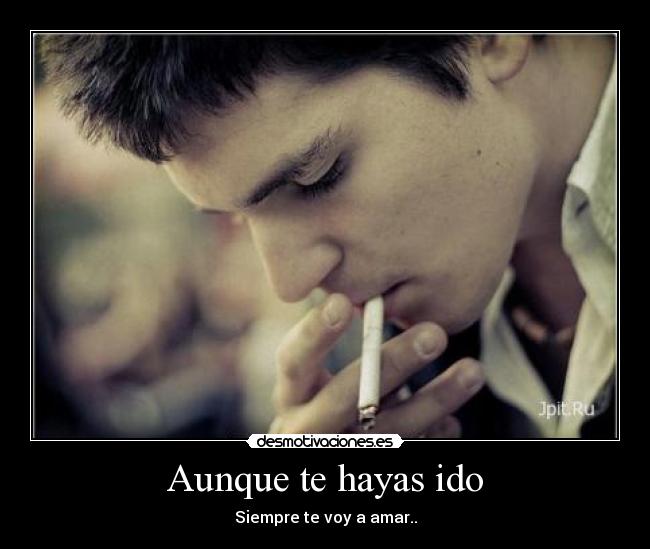 Aunque te hayas ido -