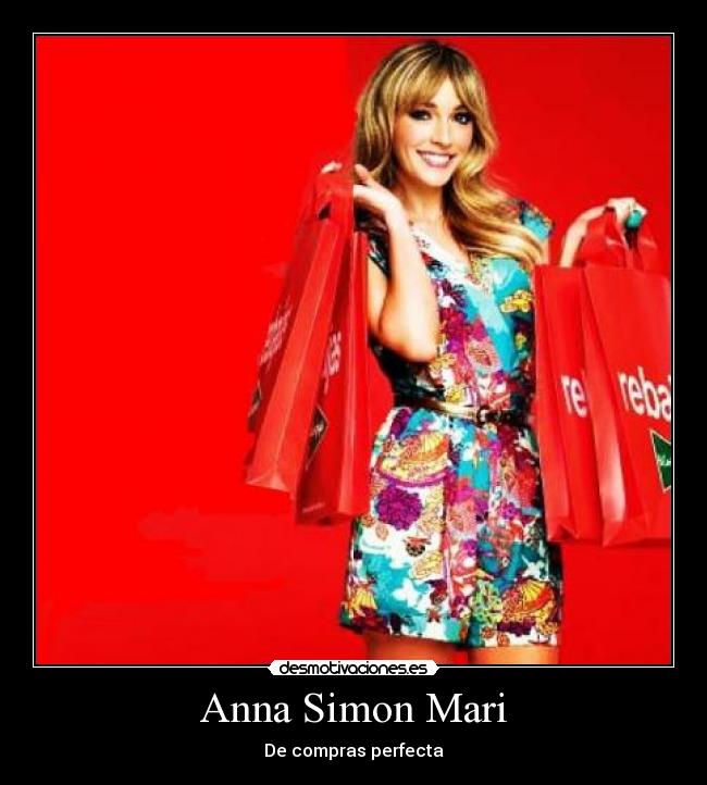 Anna Simon Mari - De compras perfecta