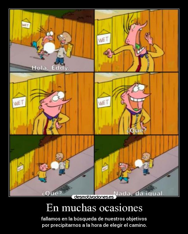 En muchas ocasiones - 