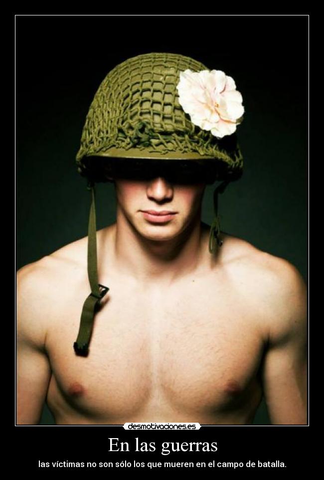 En las guerras -