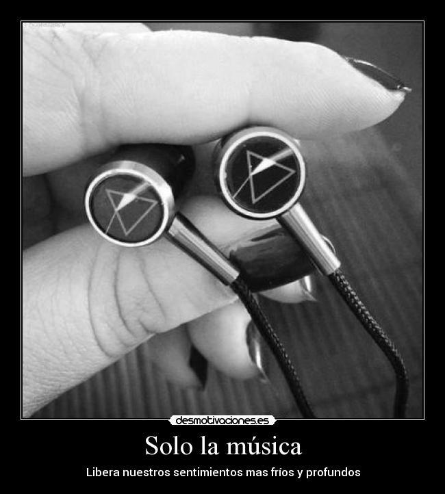 Solo la música -