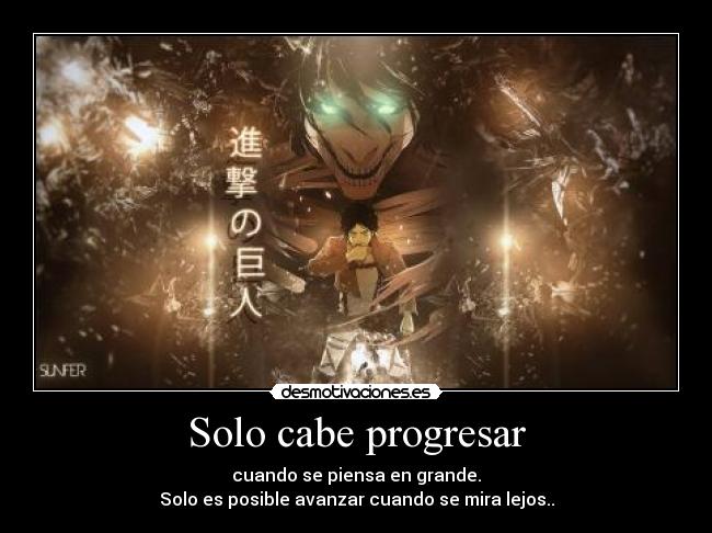 carteles anime shingekinokyojin desmotivaciones