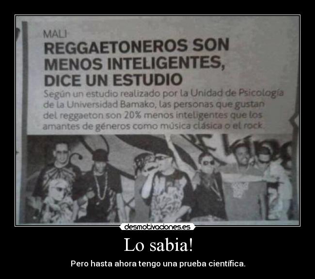 Lo sabia! - 