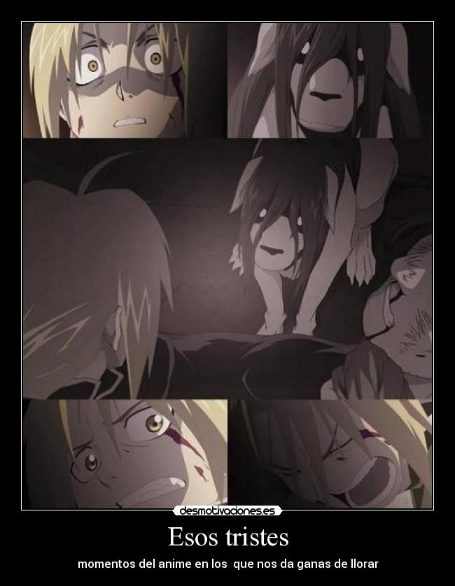 Esos tristes - momentos del anime en los que nos da ganas de llorar