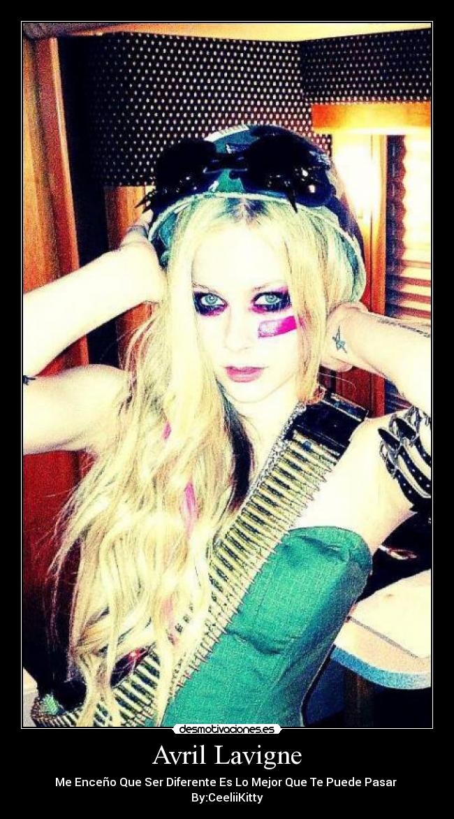 carteles avril lavigne desmotivaciones