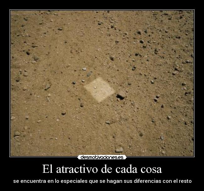 El atractivo de cada cosa -