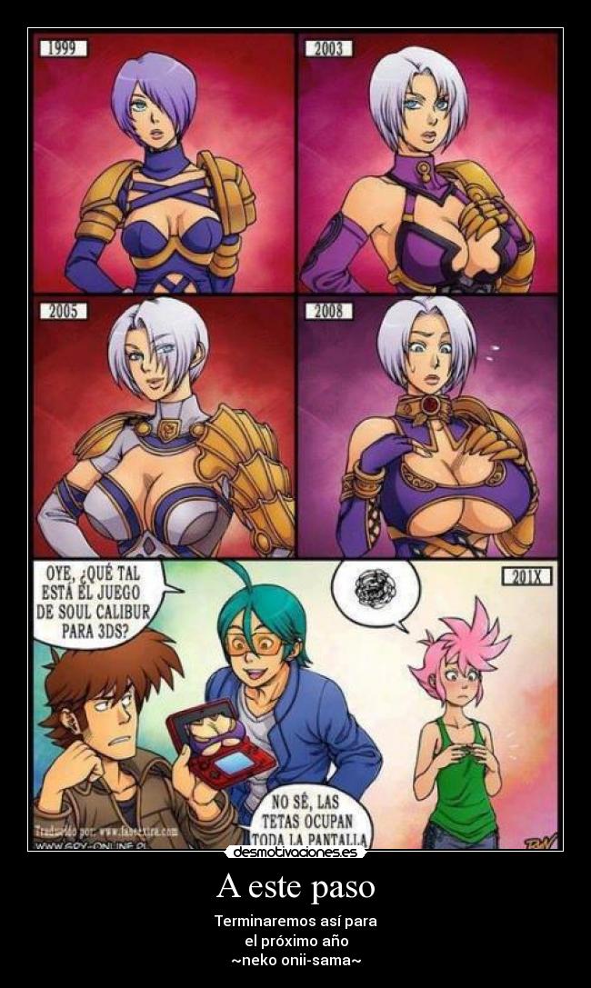 A este paso - Terminaremos así para
el próximo año
~neko onii-sama~