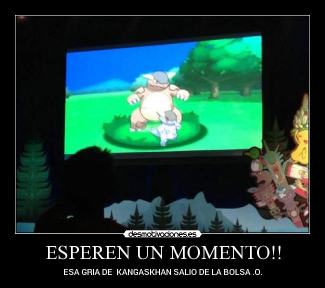 carteles pokemon kangaskhan desmotivaciones