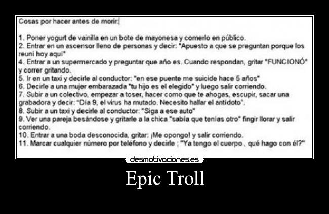 Epic Troll - 