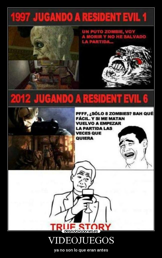 VIDEOJUEGOS - ya no son lo que eran antes