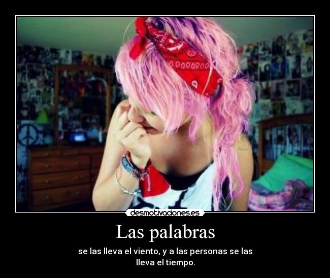Las palabras -