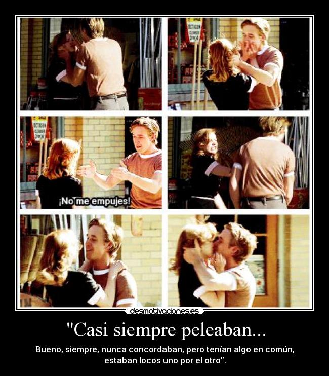 carteles the notebook amo siempre con vos desmotivaciones amor peliculas desmotivaciones