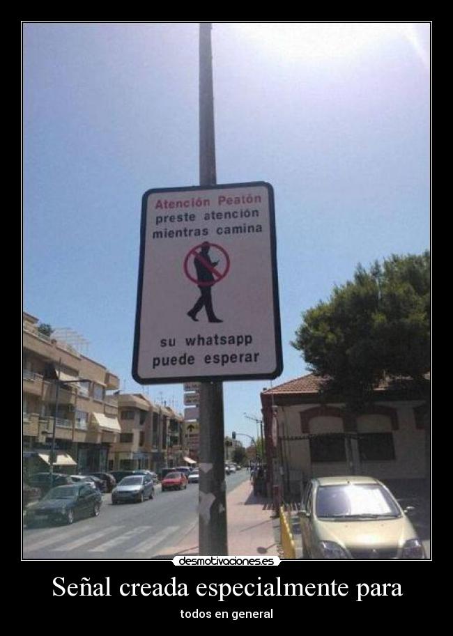 Señal creada especialmente para -