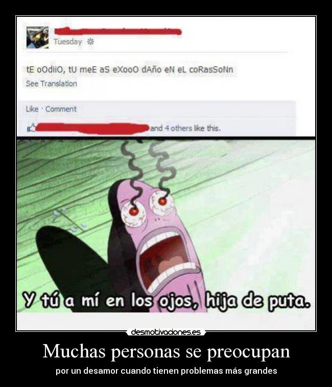 Muchas personas se preocupan - 