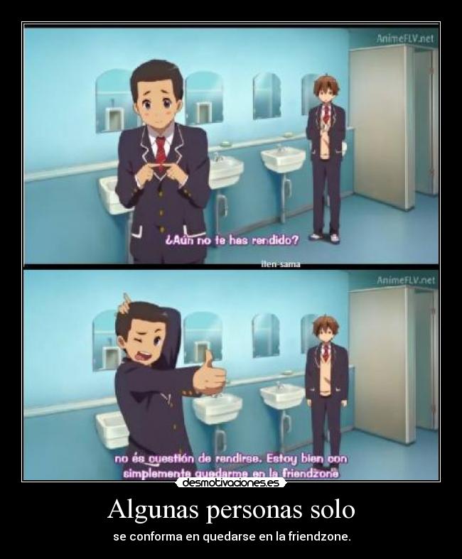 Algunas personas solo - 