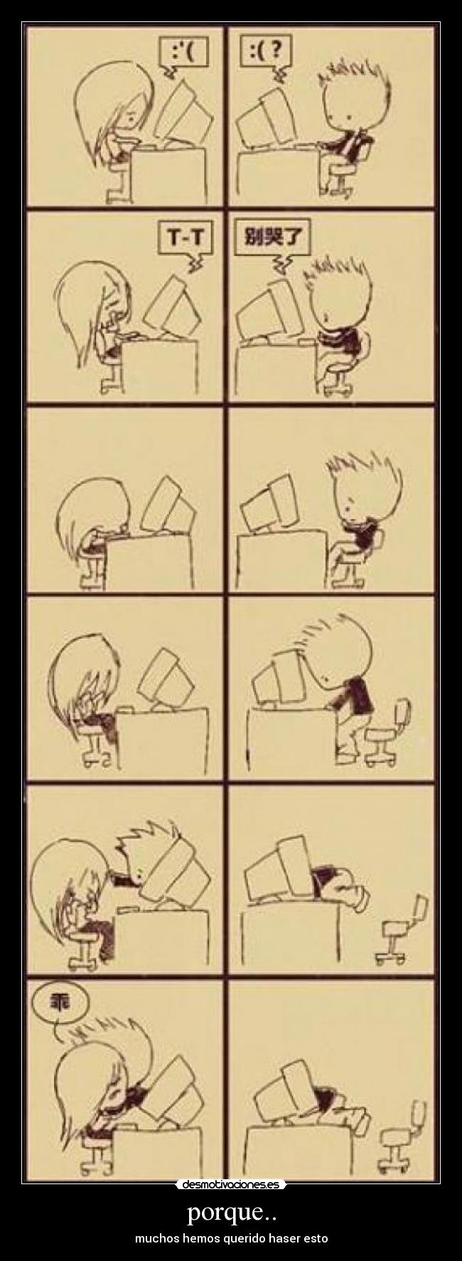 porque.. - muchos hemos querido haser esto