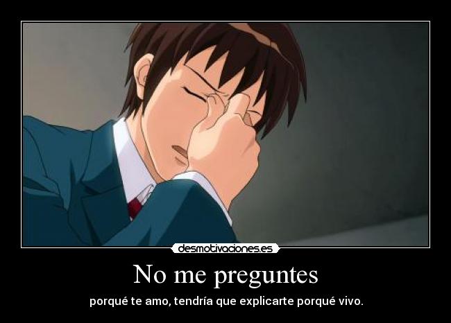 No me preguntes - 