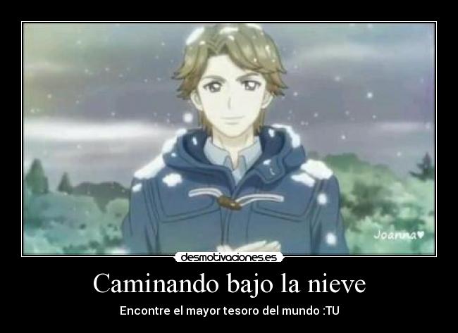 Caminando bajo la nieve - Encontre el mayor tesoro del mundo :TU