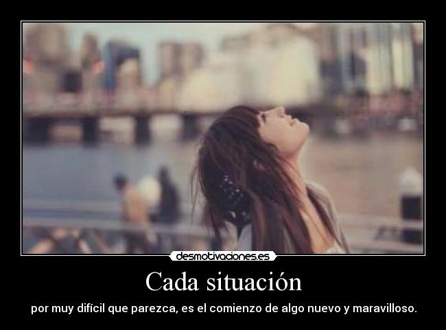 Cada situación -