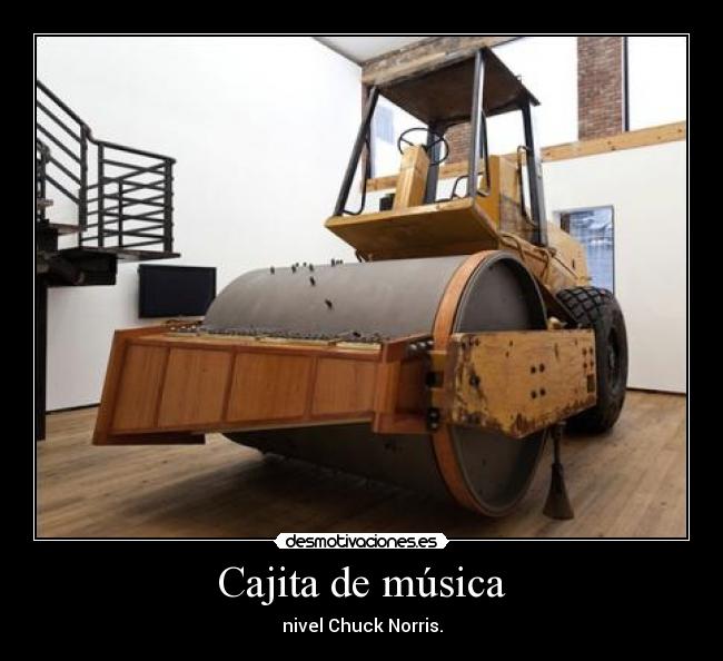 Cajita de música - nivel Chuck Norris.