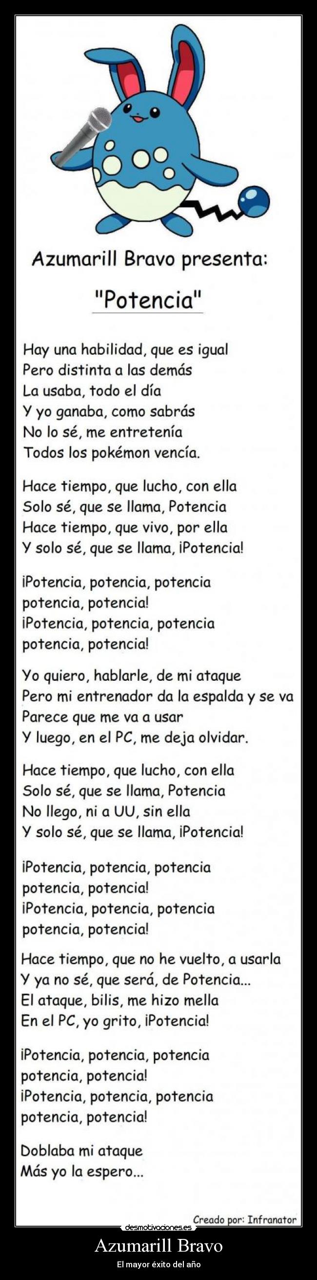 Azumarill Bravo - El mayor éxito del año